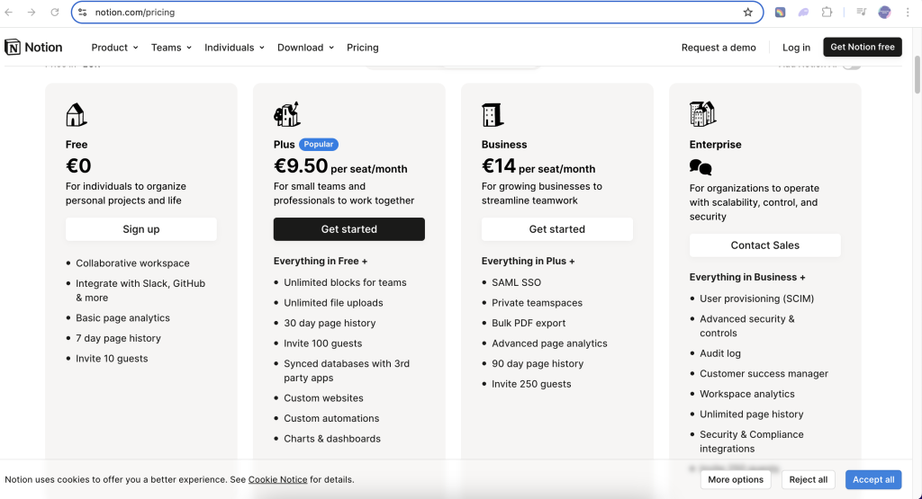 Pricing-Plans-Notion-AI