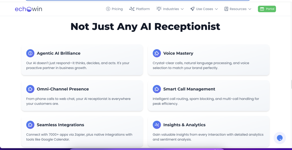 Echowin AI pros and cons