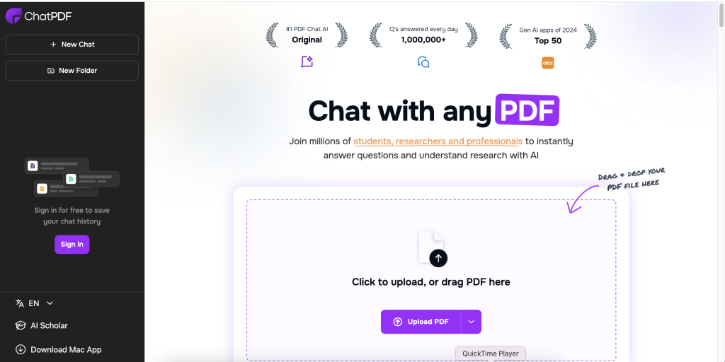 ChatPDF review 2025